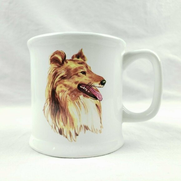 Collie Dog Coffee Tea Mug 14 oz Cup Most beloved - Picture 1 of 7